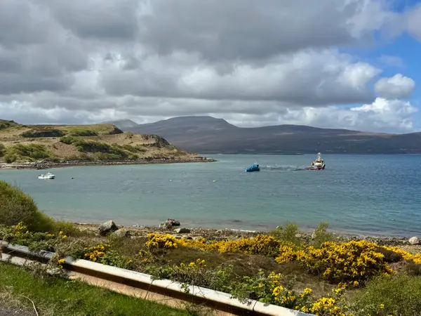 Driving through the Highlands