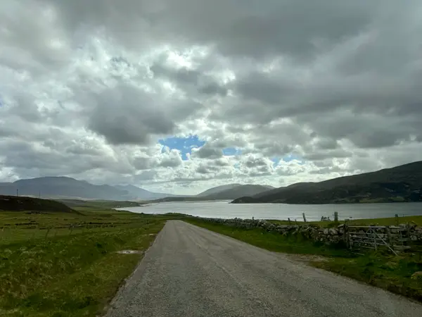 Driving through the Highlands