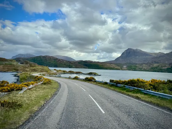 Driving through the Highlands