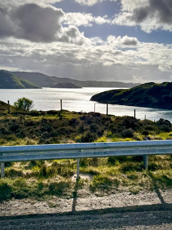 Driving through the Highlands