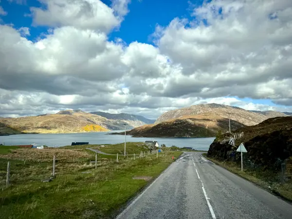 Driving through the Highlands