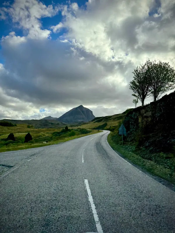 Driving through the Highlands