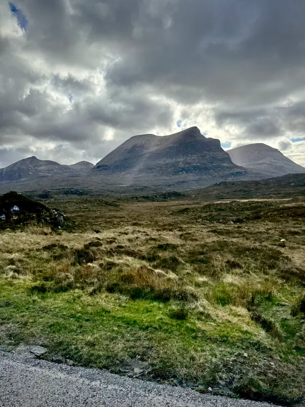 Driving through the Highlands