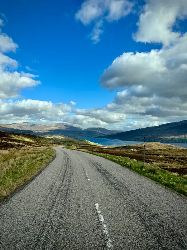 Driving through the Highlands