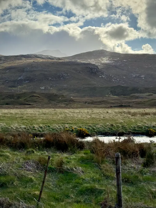 Driving through the Highlands