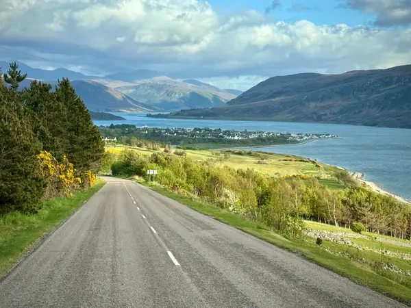 Driving through the Highlands