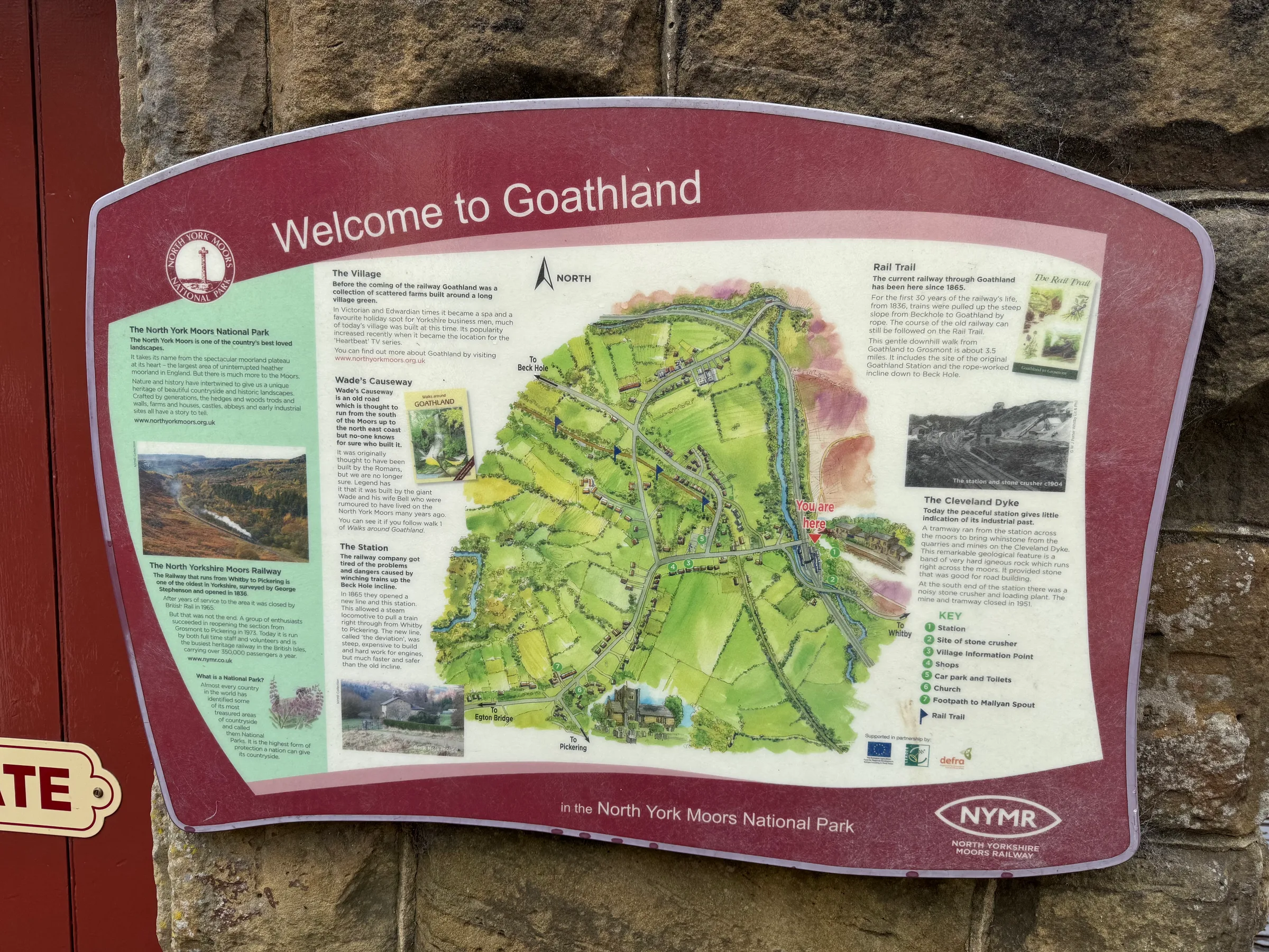 North Yorkshire Moors Railway - (Goathland Station)